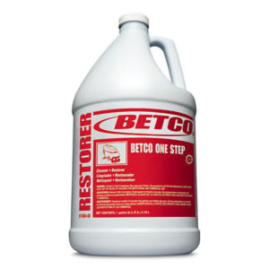 BETCO ONE STEP CLEANER RESTORER - 4L, (4/case) - F4300